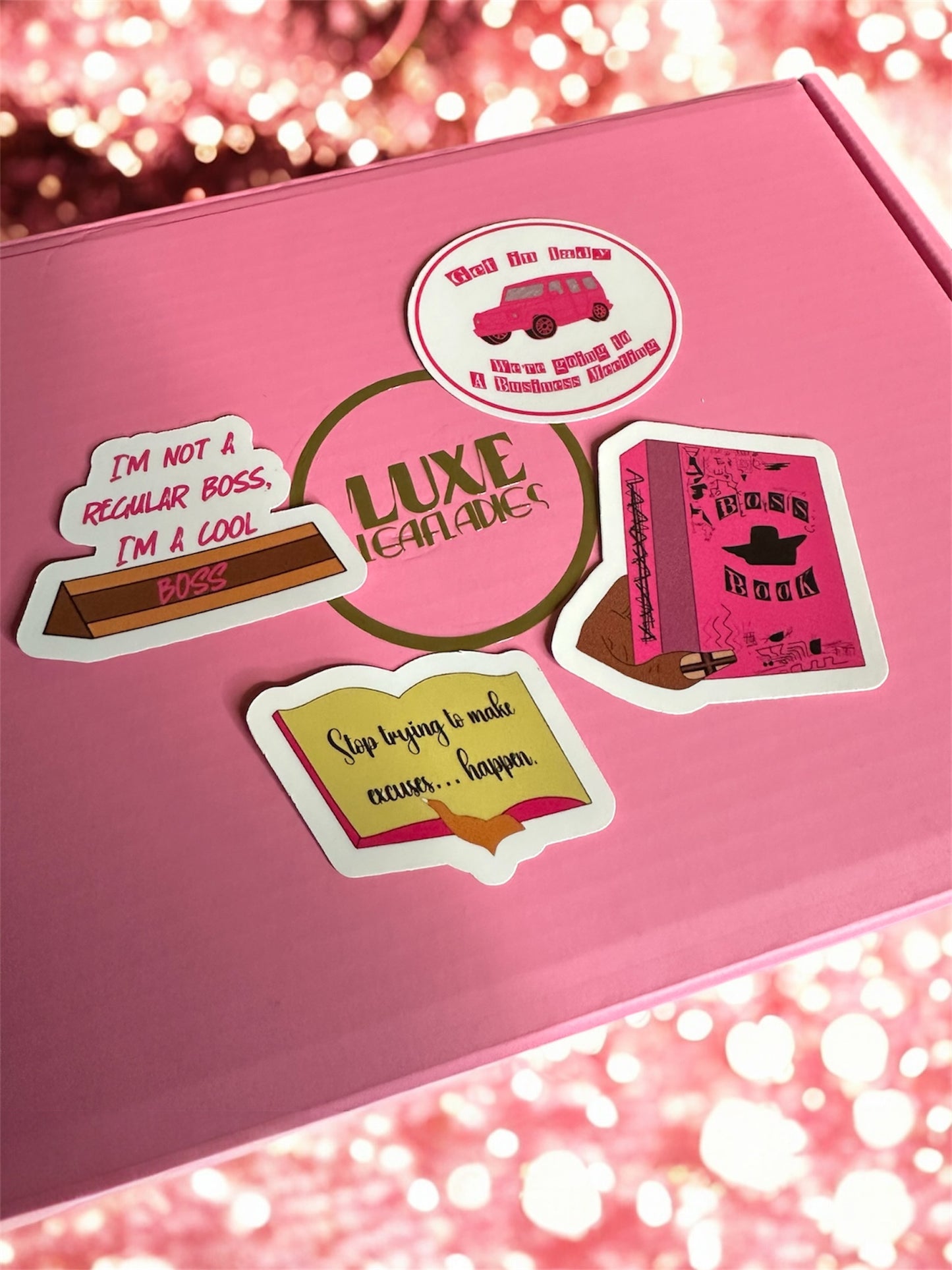 Stop Trying to Make Excuses Happen
Sticker