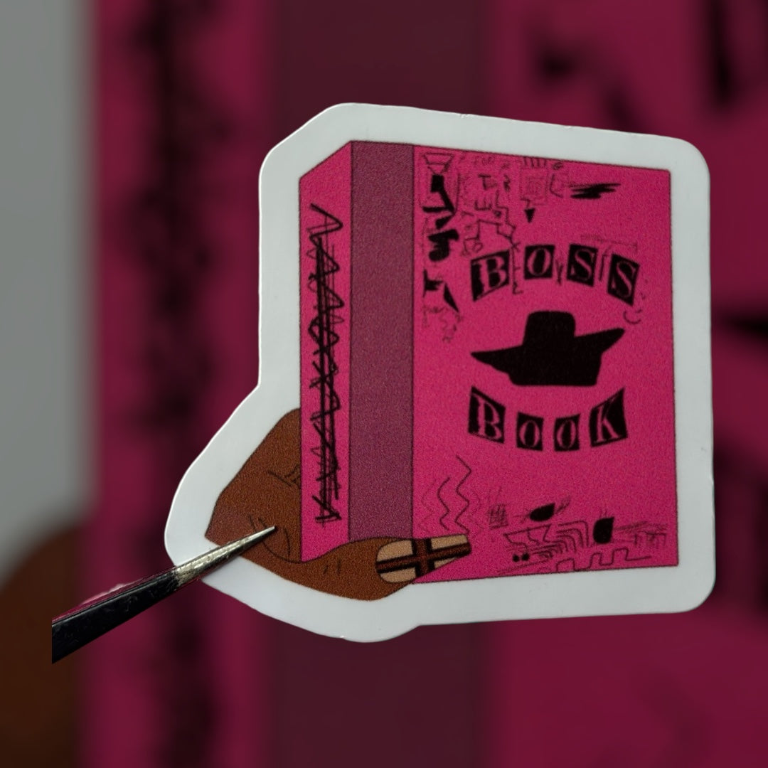 Boss Book Sticker