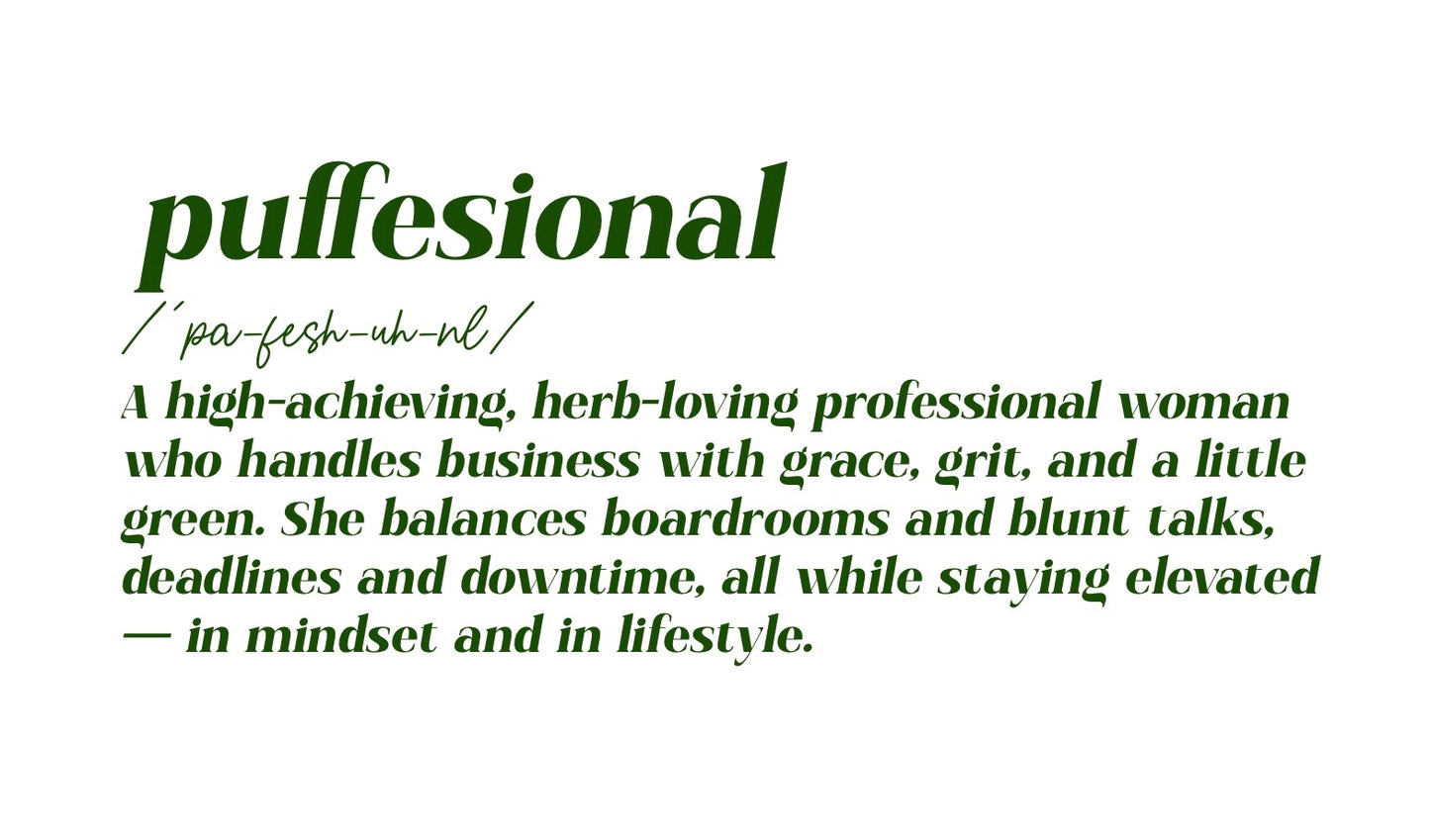 Puffesional Definition Sticker